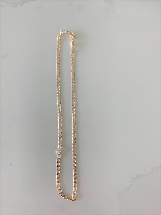 4MM Gold-Filled Cuban Link Necklace | Cuban Necklace | Gold Filled