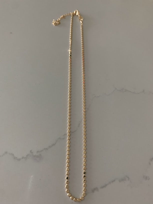 Buy 18K Gold Snake Chain Necklace, 2mm Flat Snake Layer Necklace Gold Chain,  Gold Choker Necklace, Gold Herringbone Chain, Thin Gold Plain Chain Online  in India - Etsy