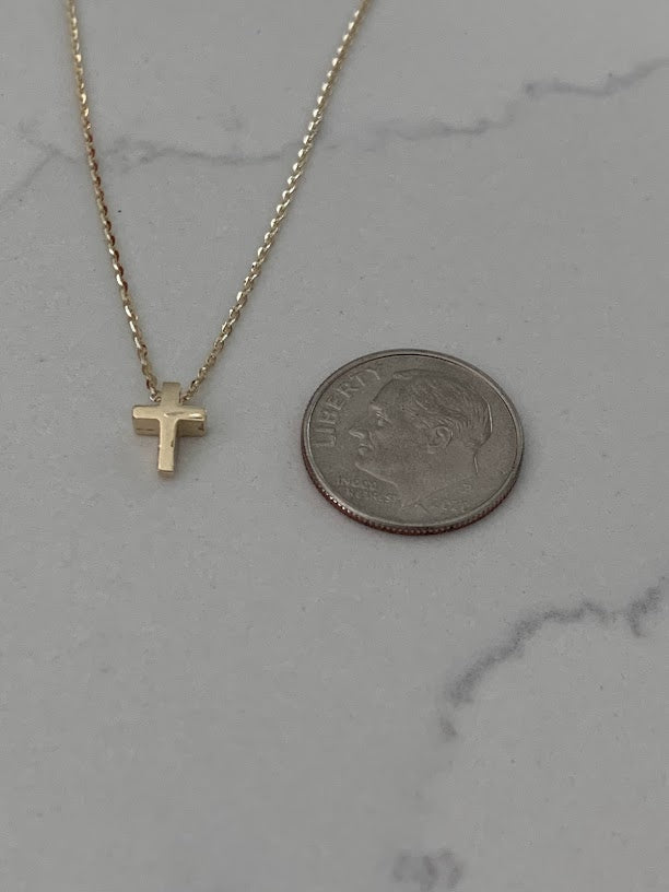 14K Gold and Antique Bronze Wraparound Byzantine Cross Necklace with 55  Diamonds, Christian Jewelry | My Jerusalem Store