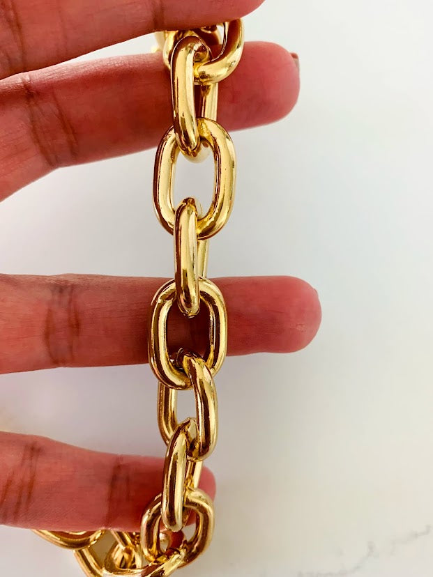 Gold Chunky Bracelet
