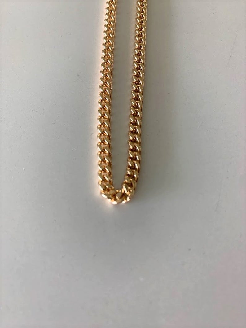 Cuban Curb Link Anklet