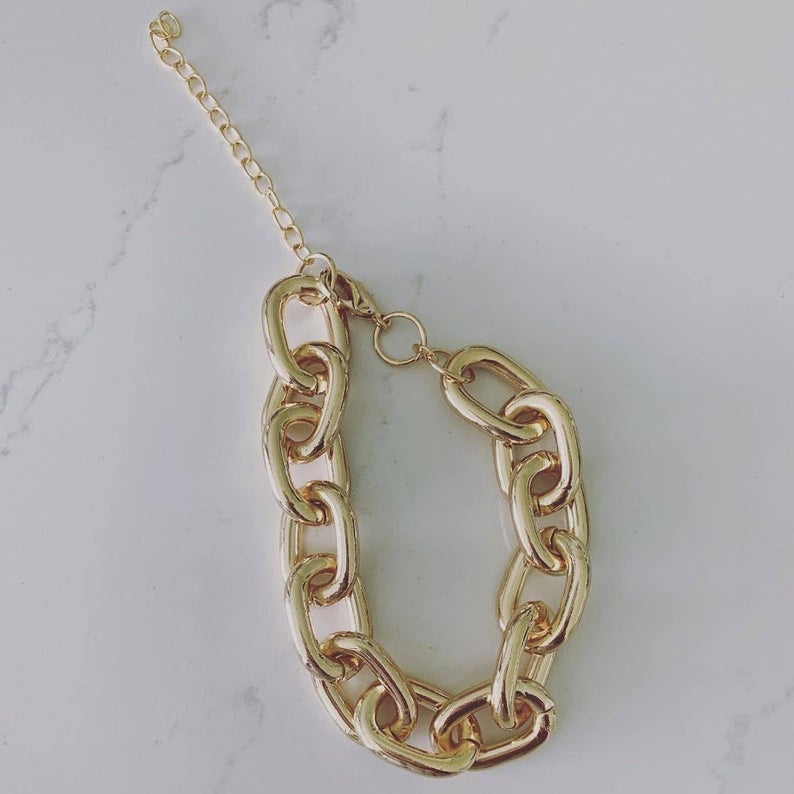 Gold Chunky Bracelet
