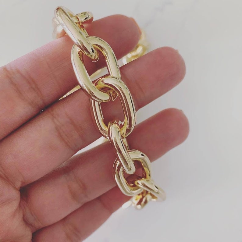 Gold Chunky Bracelet