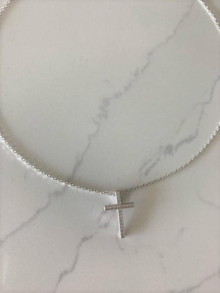 925 Small Cross Necklace