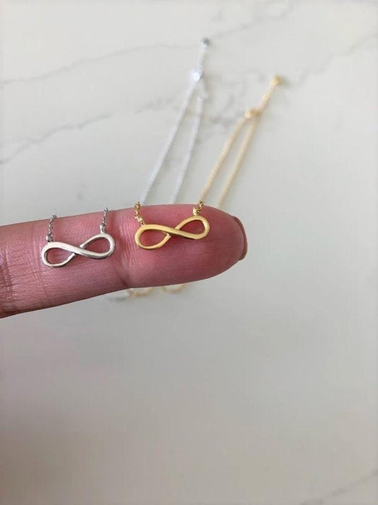 Infinity Sterling Silver Necklace