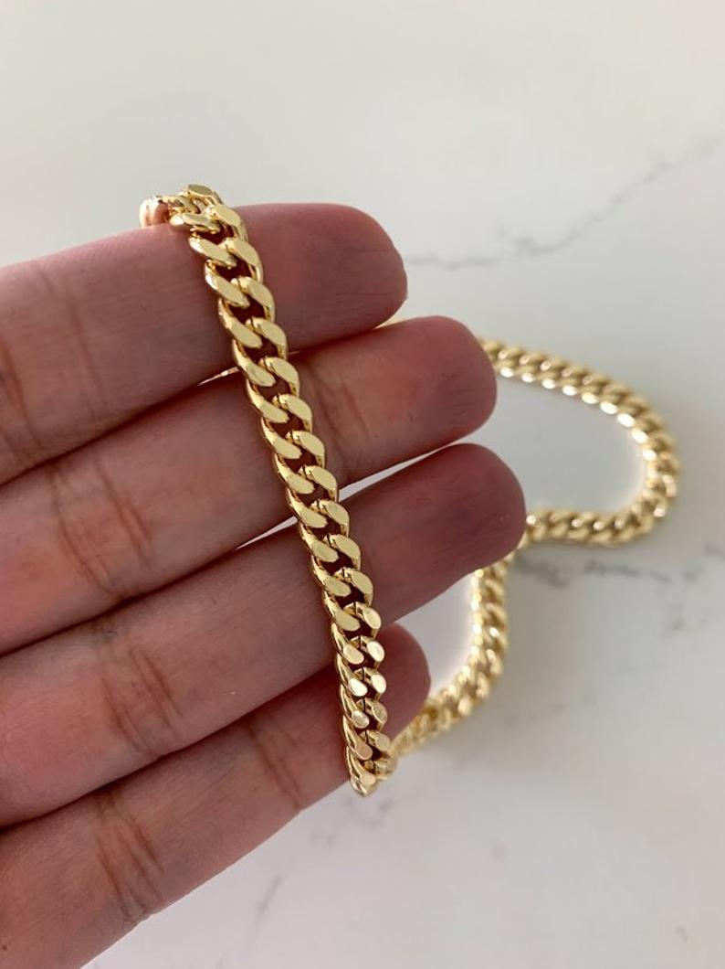 Chunky 6MM Curb Chain  | Gold-filled