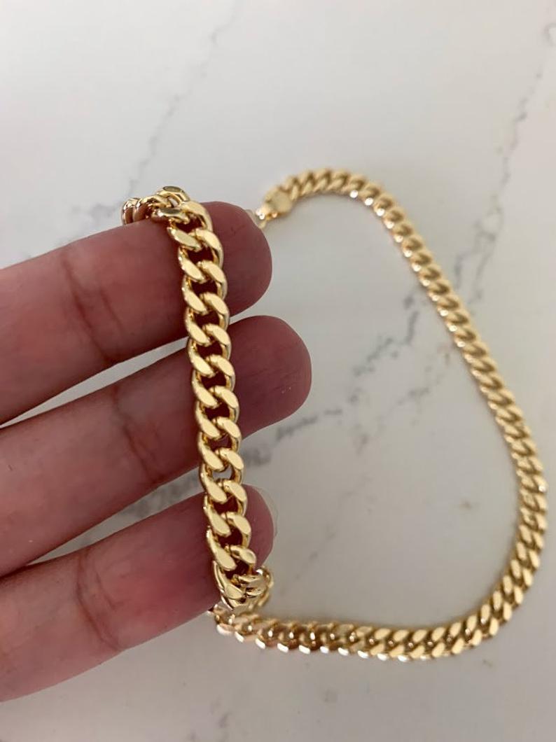 Chunky 6MM Curb Chain  | Gold-filled