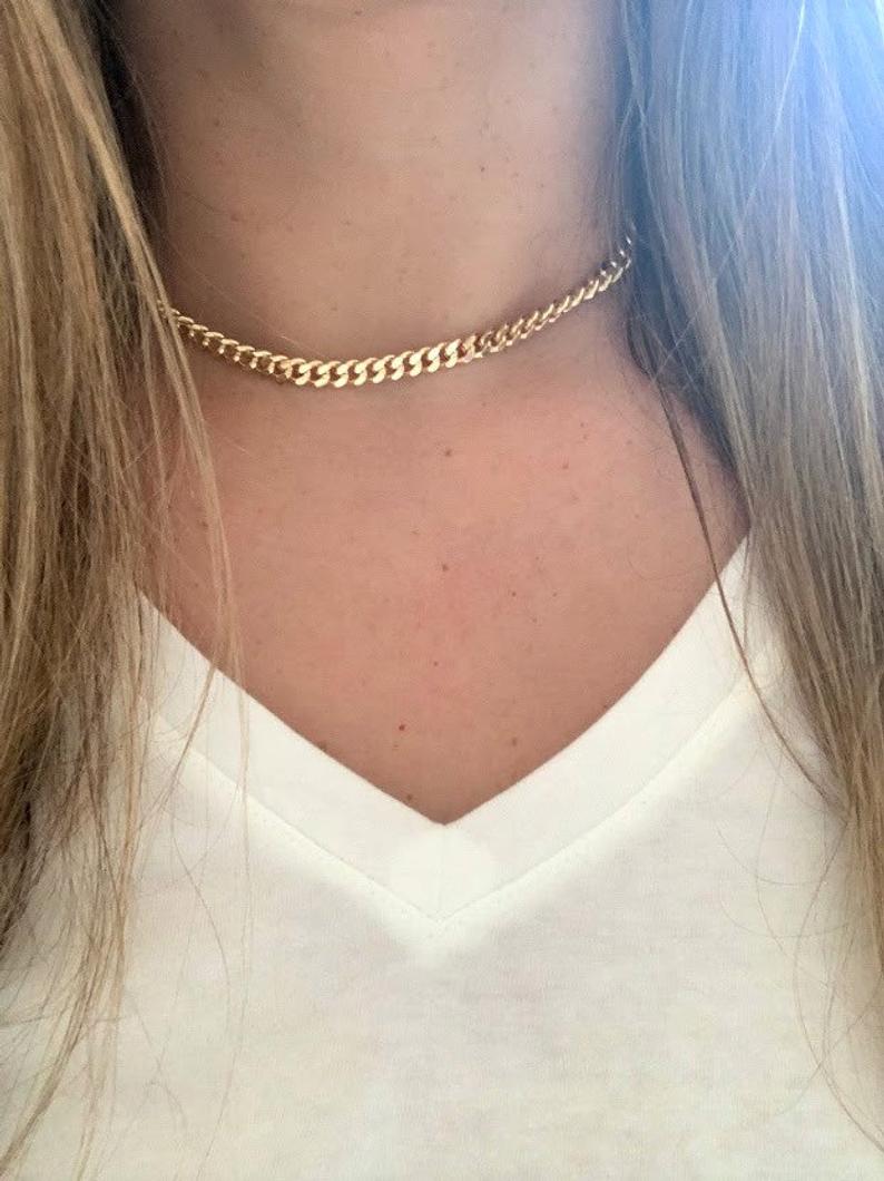 Chunky 6MM Curb Chain  | Gold-filled