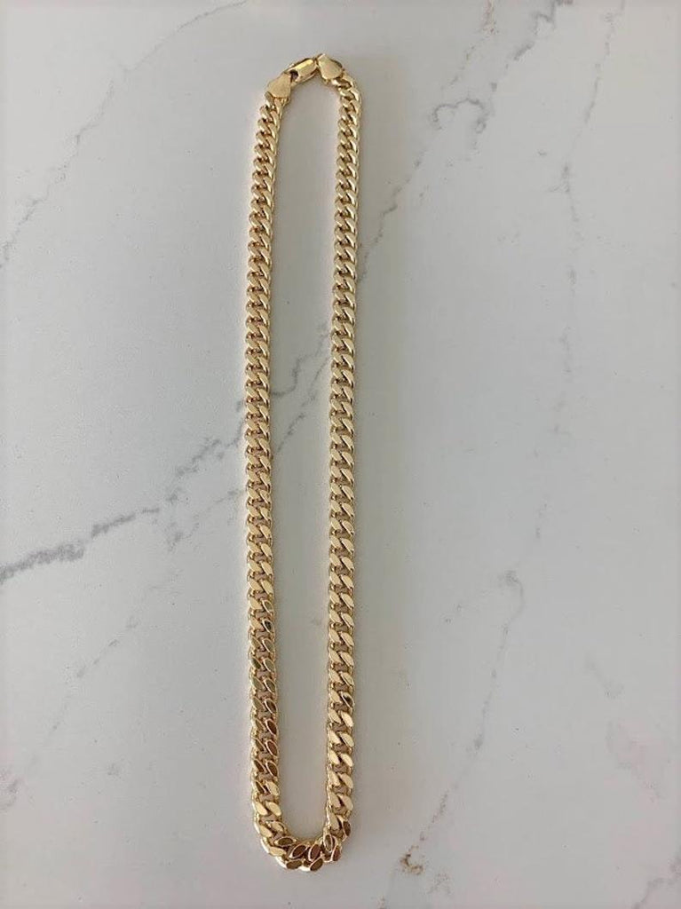 Chunky 6MM Curb Chain  | Gold-filled