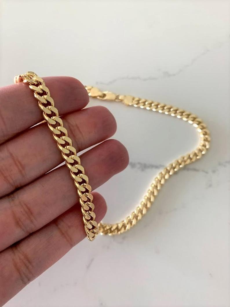 Chunky 6MM Curb Chain  | Gold-filled