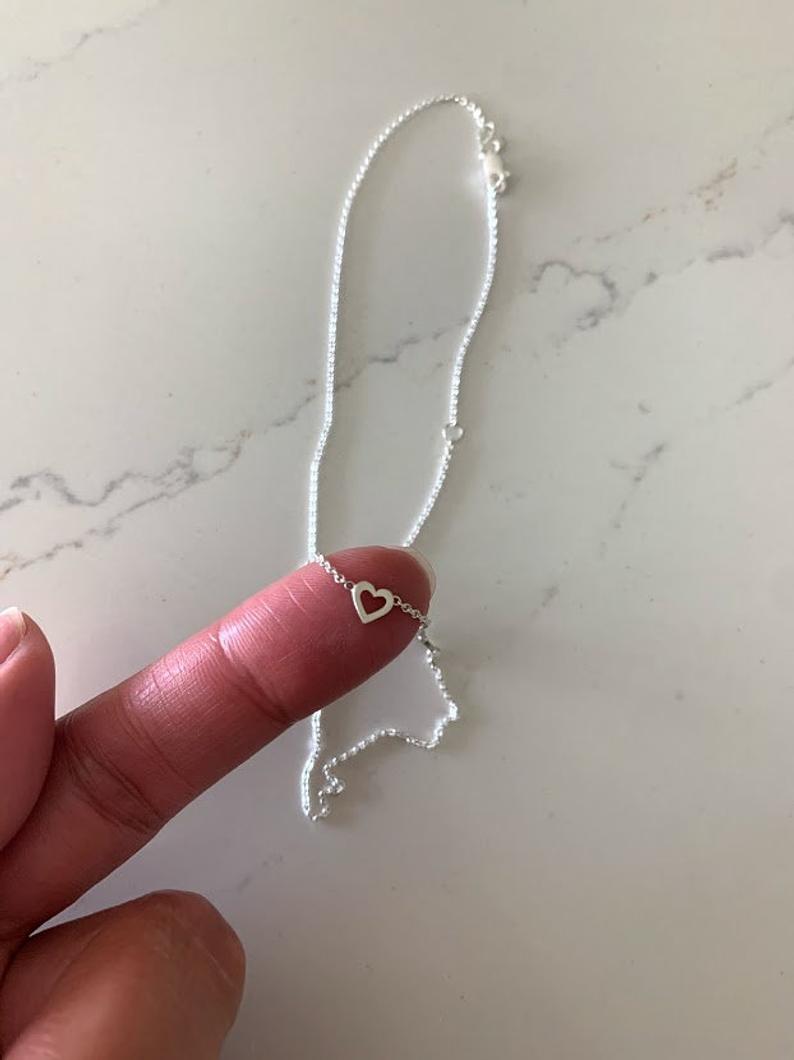 Mom's Dainty Personalized Necklace • Children Names • 925 Sterling Silver • 3MM Dainty Name Necklace for Mom • Dainty Custom Name Necklace